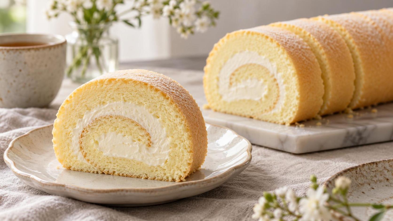 Chinese Bakery Swiss Roll